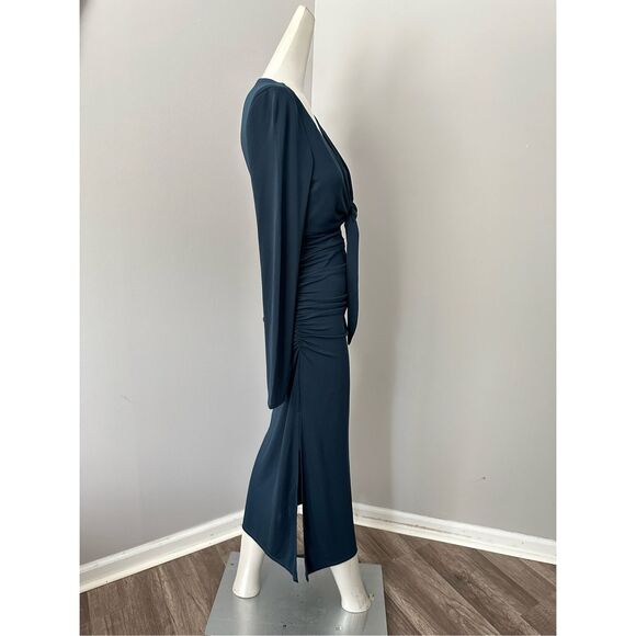 Cinq à Sept Brenna Jersey Tie Midi-Dress US 6 $395 - Picture 10 of 11